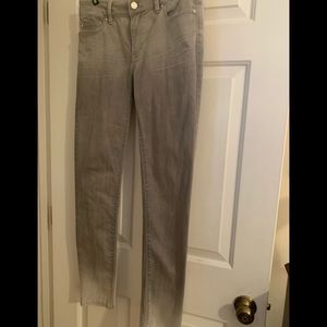 Grey jeans 4R . WHBM new with tags
